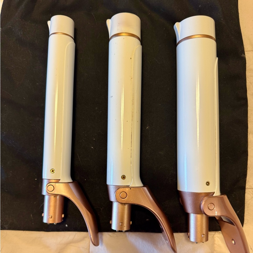 T3 curling iron barrels - set of 3